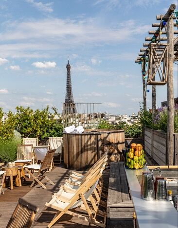 Terraza de Brach París
