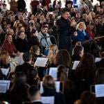 El director Gustavo Dudamel presenta el concierto-encuentro de bandas de música afectadas por la dana del próximo lunes