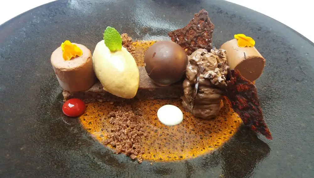 Postres del Cenador de Amós.
