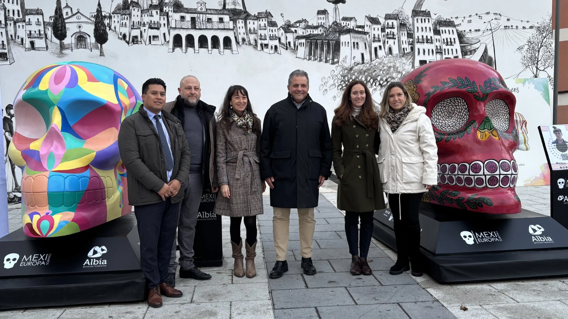 La inauguración de la exposición