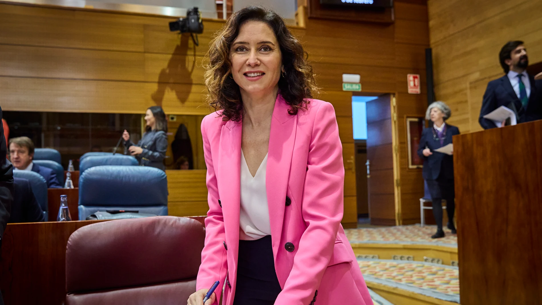 La Presidenta de la Comunidad, Isabel Díaz Ayuso. © Alberto R. Roldán / Diario La Razón 06 02 2025