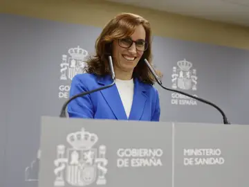 La ministra de Sanidad, Mónica García, comparece en rueda de prensa La ministra de Sanidad, Mónica García, comparece en rueda de prensa