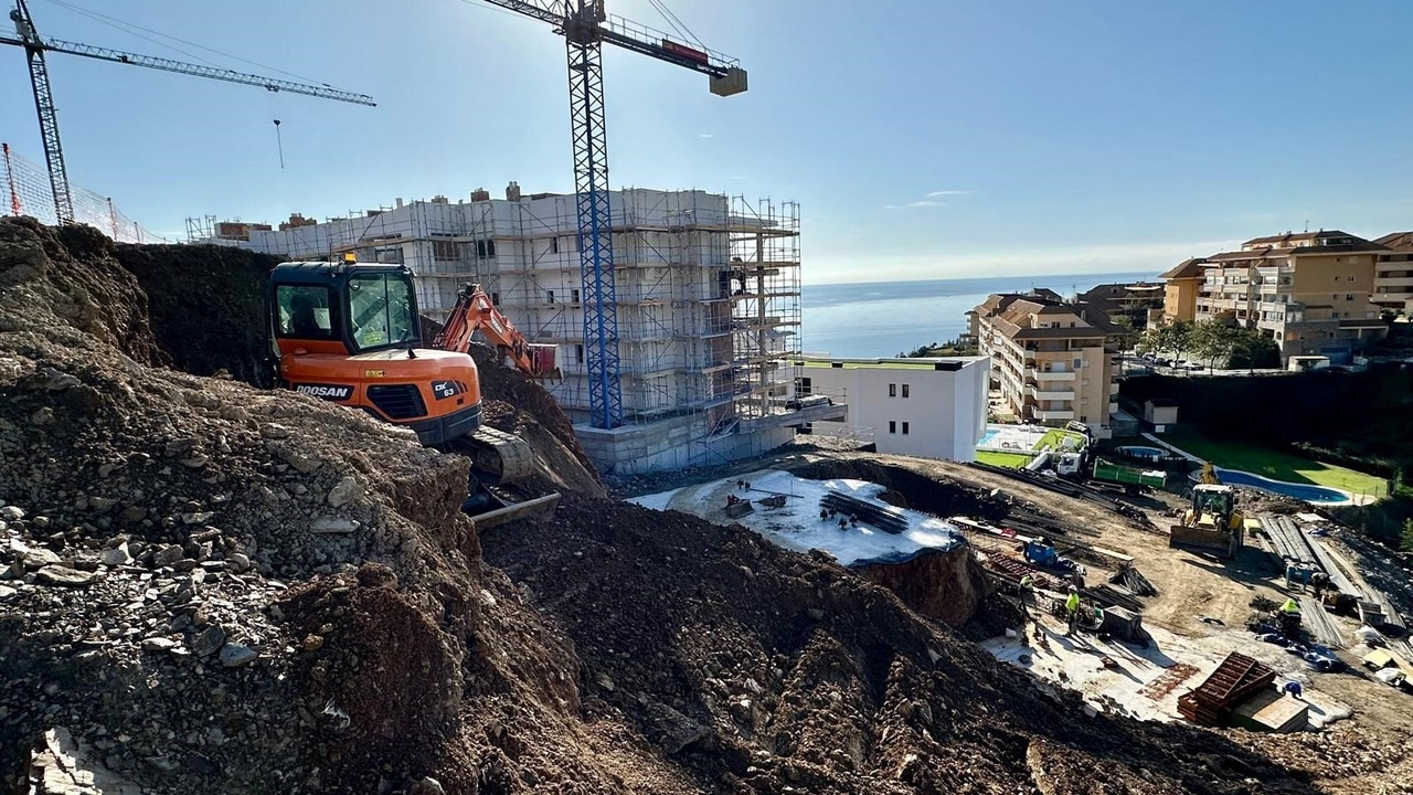 La construcción se desacelera en Málaga mientras el precio de la vivienda no para de subir
