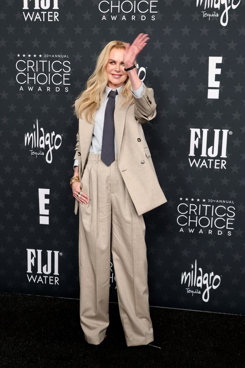 Nicole Kidman en los Critics Choice Awards 2025.