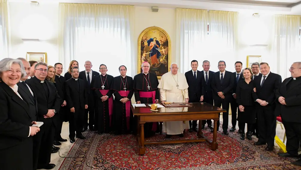 Audiencia del Papa al presidente de la Junta de Andaucía