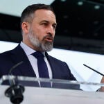 Rueda de prensa de Santiago Abascal