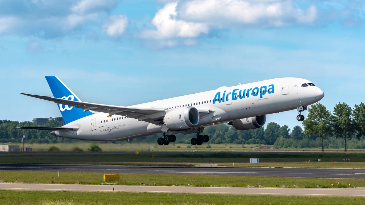 Avión de Air Europa