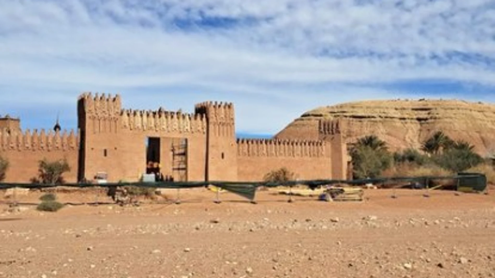 Una de las fortificaciones de la zona escogida por Nolan