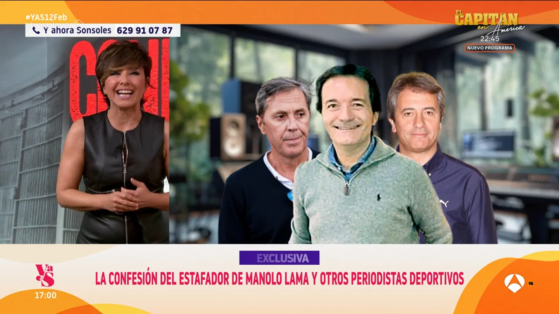 'Y ahora Sonsoles' saca a la luz las declaraciones del periodista que estafó a sus compañeros de los deportes COPE: "Sí, yo mentí..."