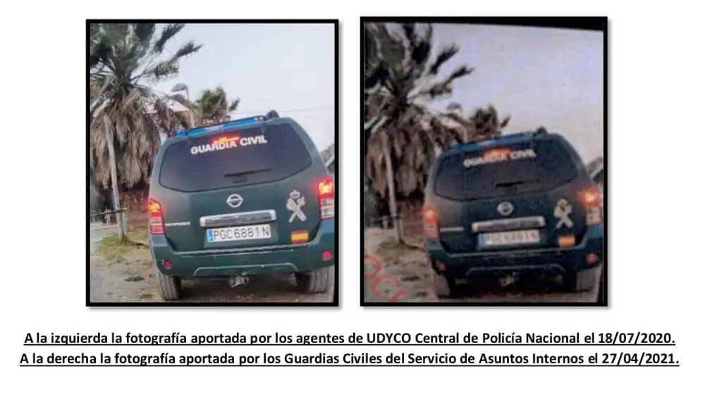 Las vigilancias al teniente coronel David Oliva