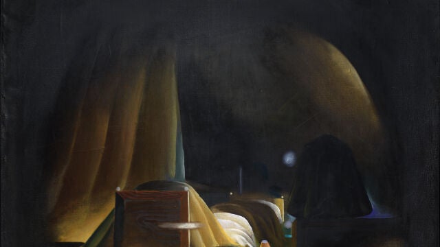 "L'escamoteig de Wotan", una obra de Tàpies de 1950