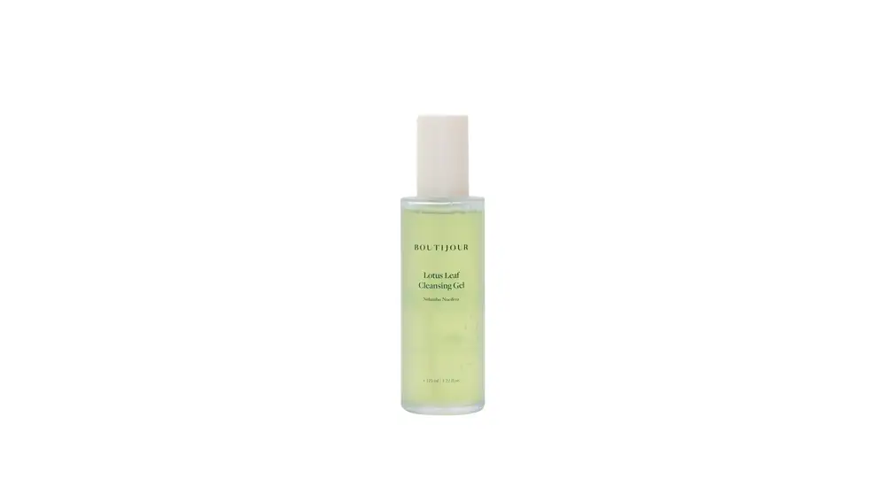 Lotus leaf cleansing gel