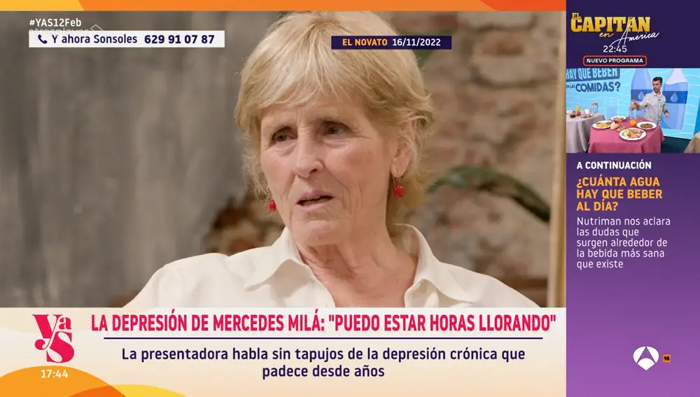 'Y ahora Sonsoles' habla sobre importancia de la salud mental
