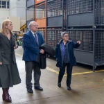 El presidente del Consejo Económico y Social de Castilla y León, Enrique Cabero, realiza una visita institucional a las instalaciones de la Sociedad Cooperativa de Iniciativa Social y Centro Especial de Empleo Porsiete en Salamanca