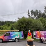 Técnicos de Adamo instalan fibra óptica