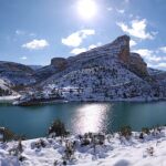 El pantano de Santolea, en el Maestrazgo aragonés