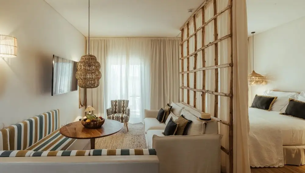 Detalle de una de las suites