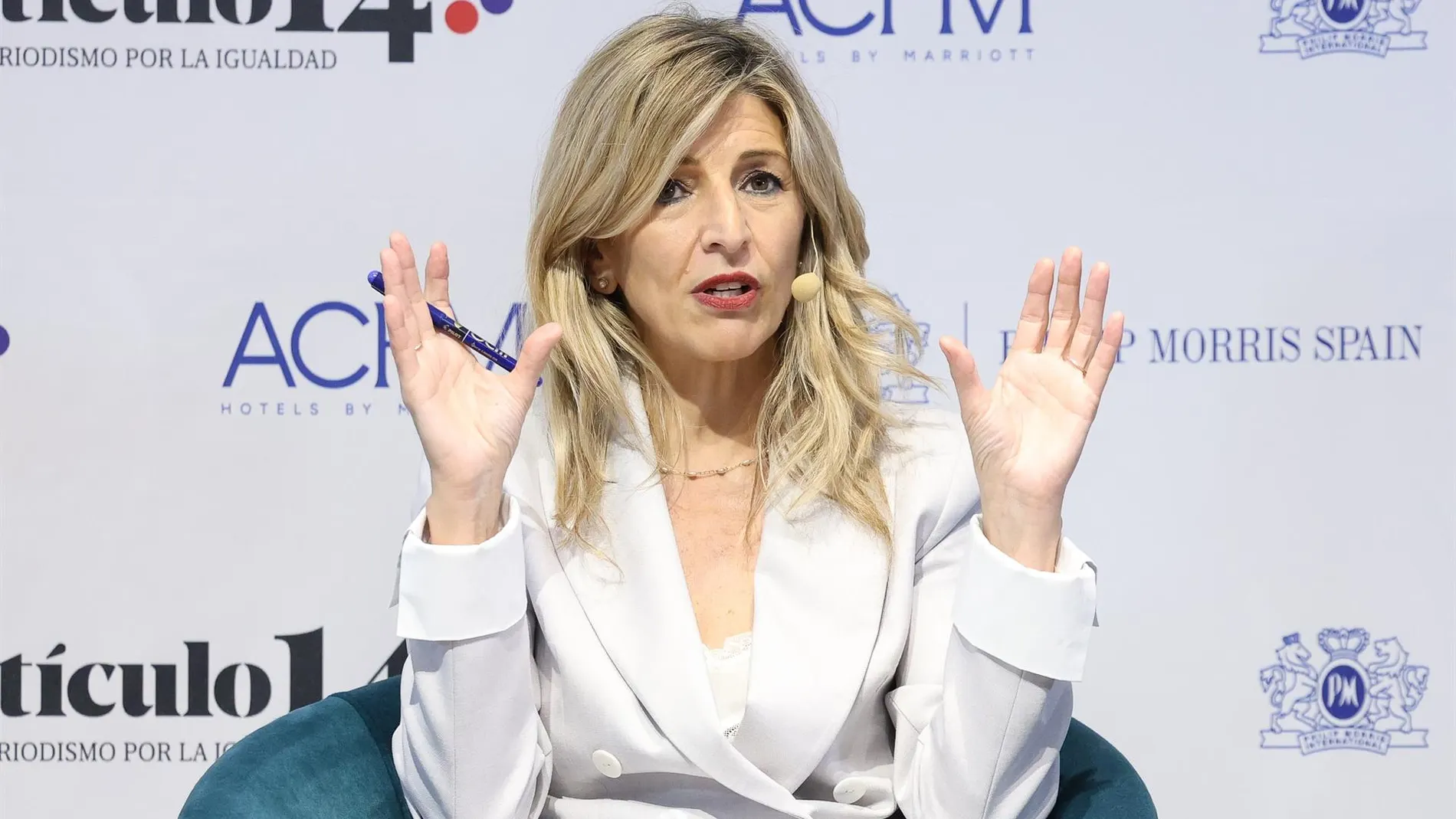 Yolanda Díaz asegura que el Estatuto del Artista regulará la IA en relaciones laborales de creadores: "Hay que actuar"