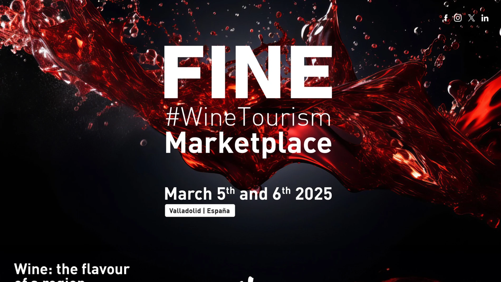 Cartel anunciador de la Feria Internacional de Enoturismo