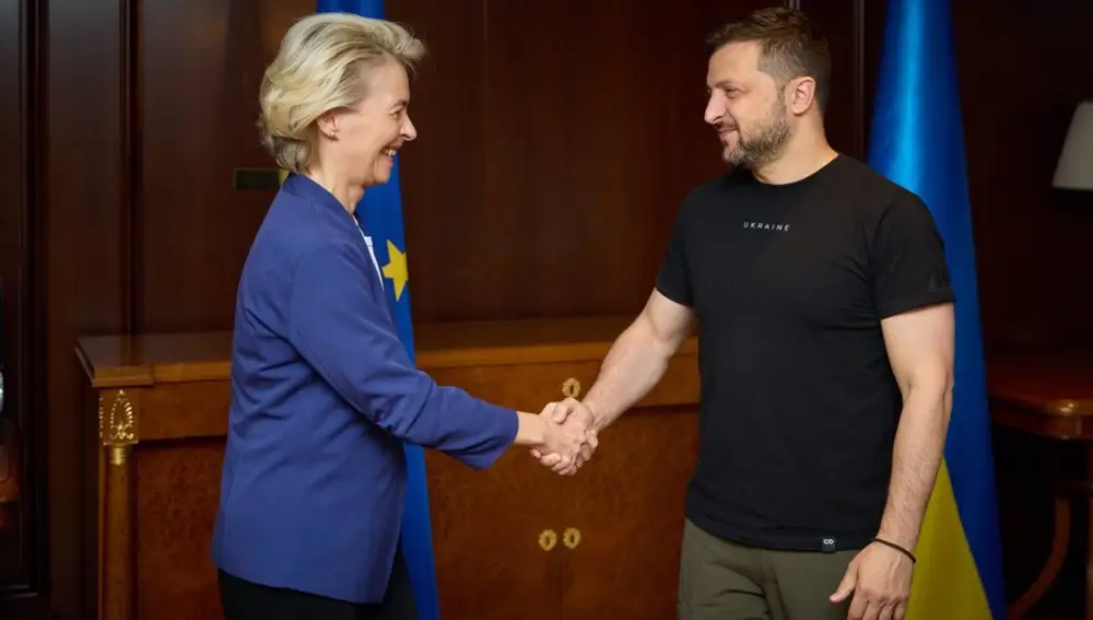 Ucrania.- Von der Leyen avisa de que la "resistencia" de Ucrania es "prioridad absoluta" para la UE
