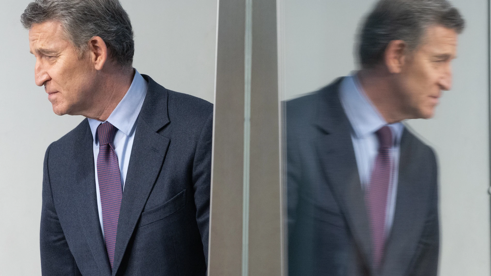 El presidente del PP, Alberto Núñez Feijóo