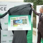 Presentación de cupón de la ONCE dedicado al Día de Andalucía