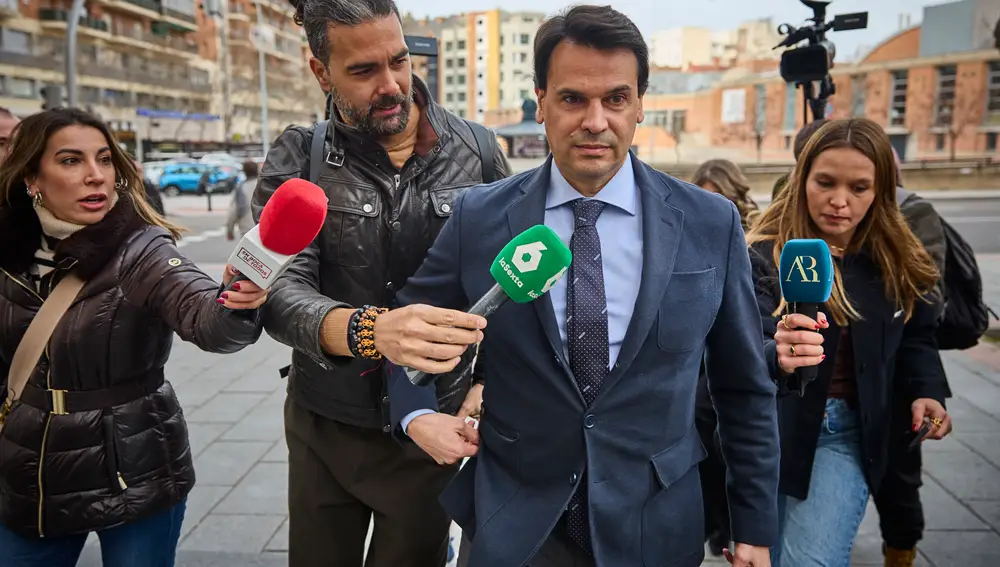 Alberto González Amador, el novio de la presidenta de la Comunidad de Madrid, Isabel Díaz Ayuso, declara este