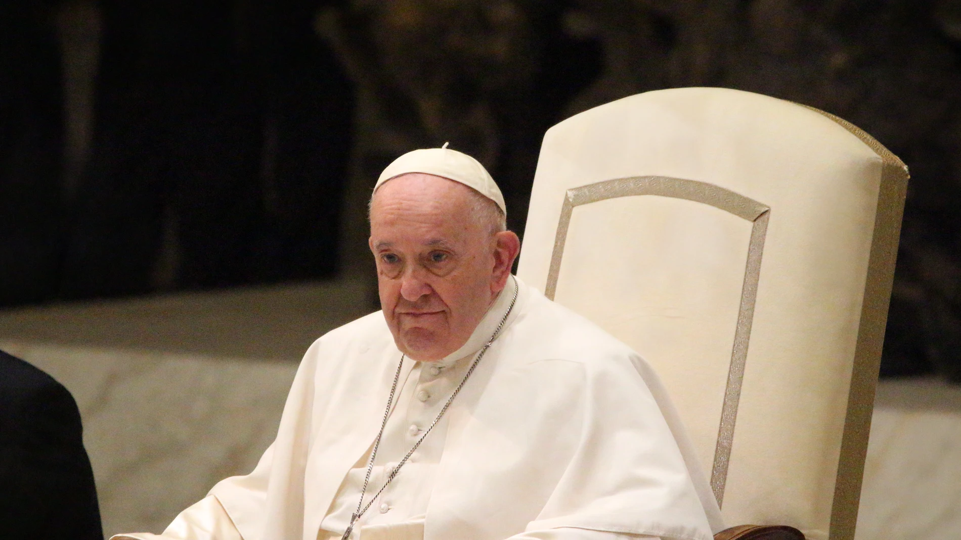 Imagen de una Audiencia General del Papa Francisco en el año 2022