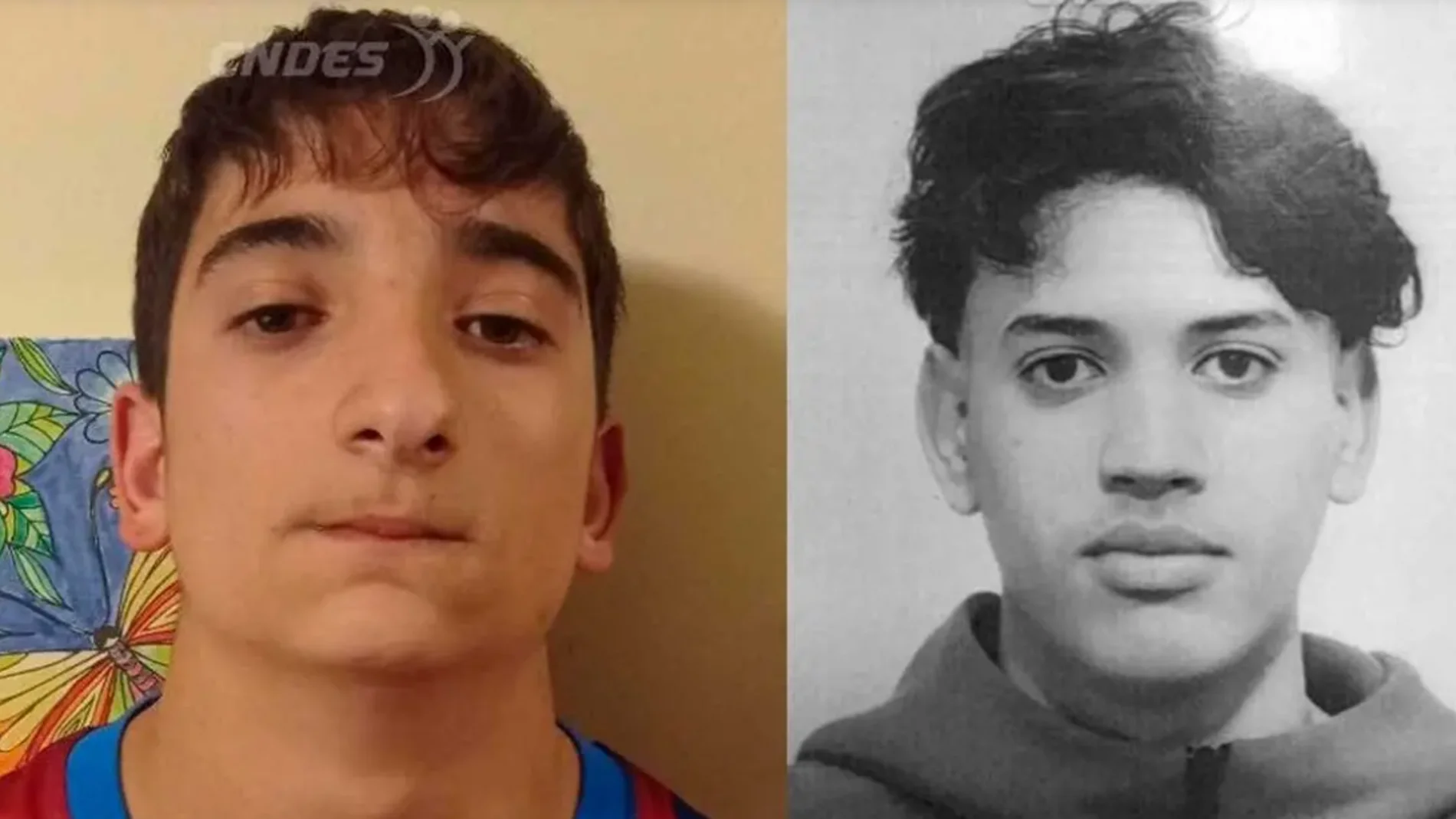 Las dos menores desaparecidos. Ricardo A. G., y a la derecha, Sami A .T. Fuente: Cndes