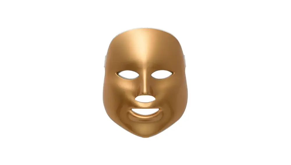Dispositivo facial light therapy golden.
