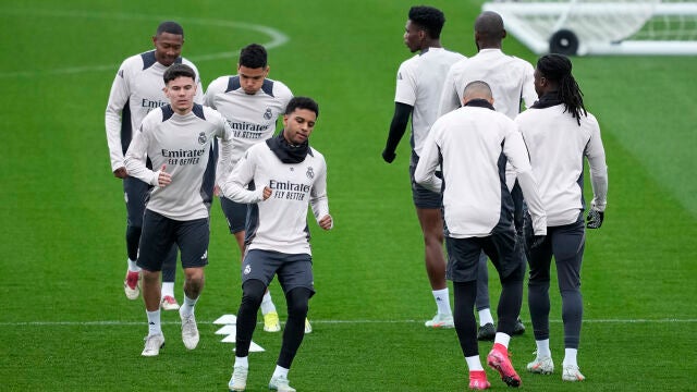 Real Madrid training day - UEFA Champions League