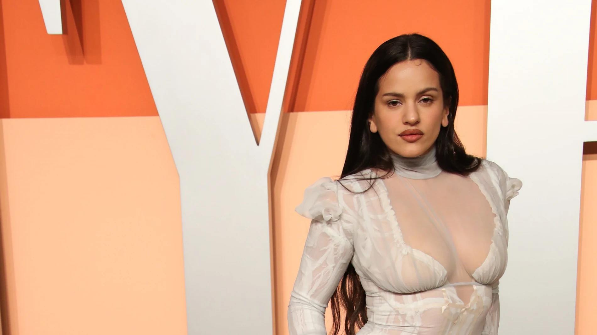Rosalía en la fiesta post Oscar.