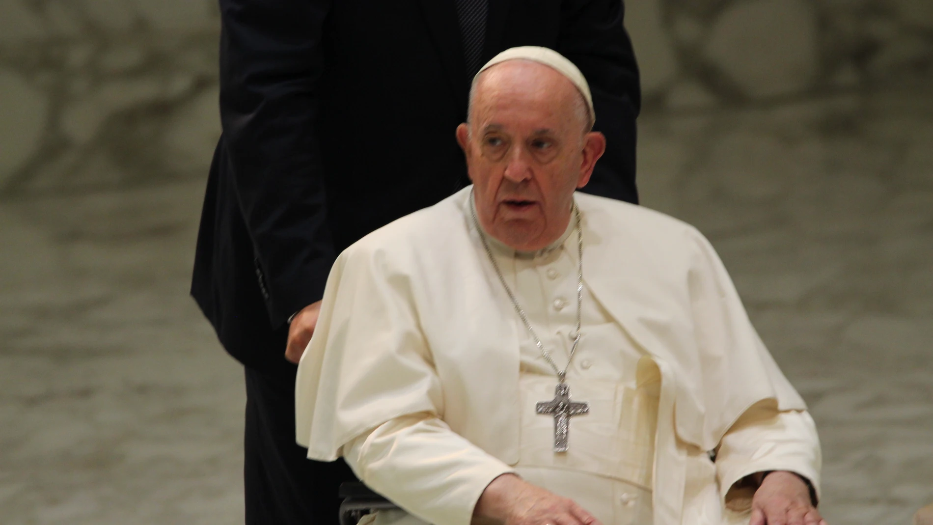 El Papa Francisco durante una audiencia general en el Aula Paolo VI del Vaticano