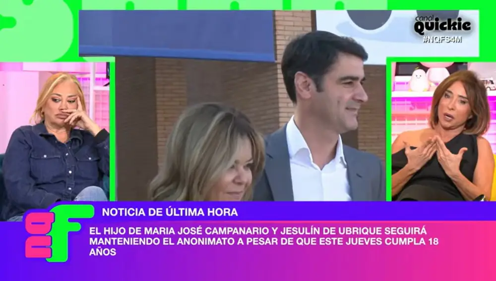 Belén Esteban reacciona al comunicado de Jesulín de Ubrique y María José Campanario