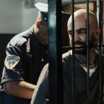Prisionero en una celda