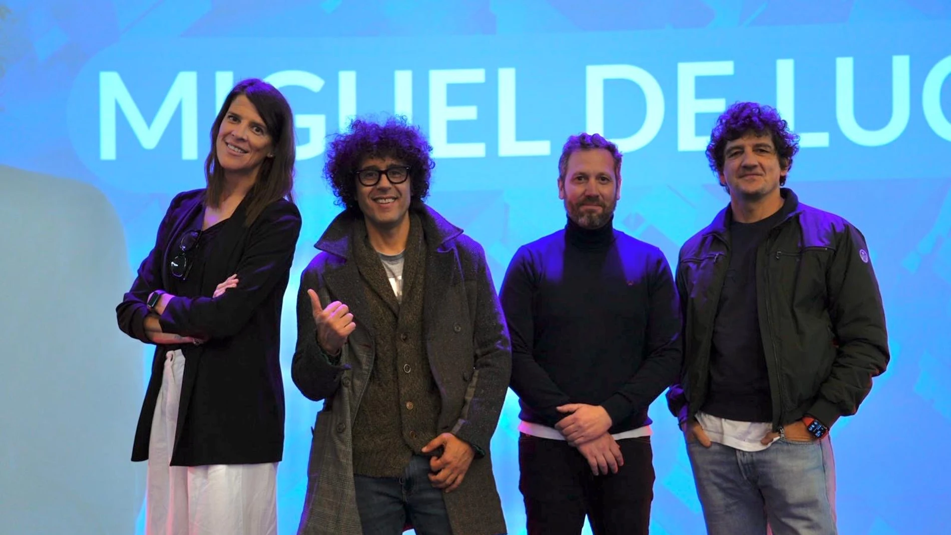 Ruth Beitia, Miguel Lucas, Jon Andoni Duñabeita y Jero García