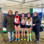 Podium de la categoría Cadete femenina