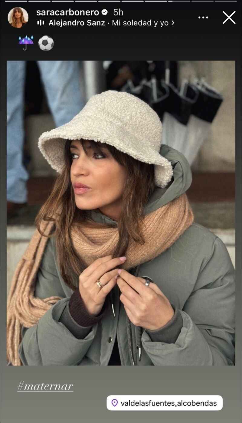 El look de Sara Carbonero.