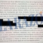 Uno de los informes del caso del exjefe de la UDEF