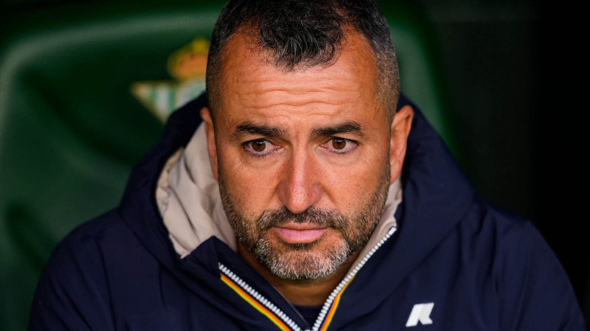 Diego Martinez, head coach of UD Las Palmas, looks on during the Spanish league, LaLiga EA Sports, football match played between Real Betis and UD Las Palmas at Benito Villamarin stadium on March 9, 2025, in Sevilla, Spain. AFP7 09/03/2025 ONLY FOR USE IN SPAIN
