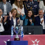 La reina Letizia asiste a la final de la Copa de la Reina de Waterpolo