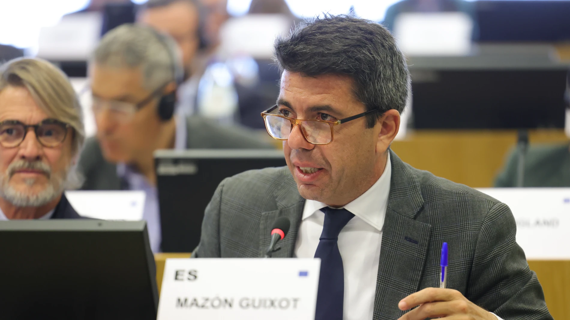 El presidente de la Generalitat valenciana, Carlos Mazón