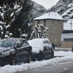 Nevadas en Formigal por el temporal de nieve