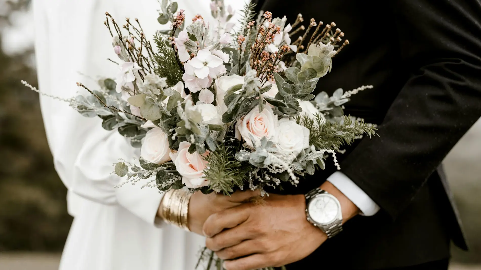 Ramo de flores boda