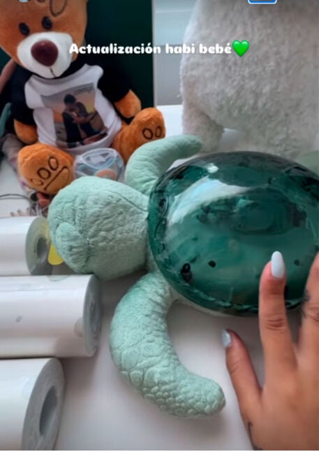 Story de Isa Pantoja con el regalo de su prima, Anabel Pantoja