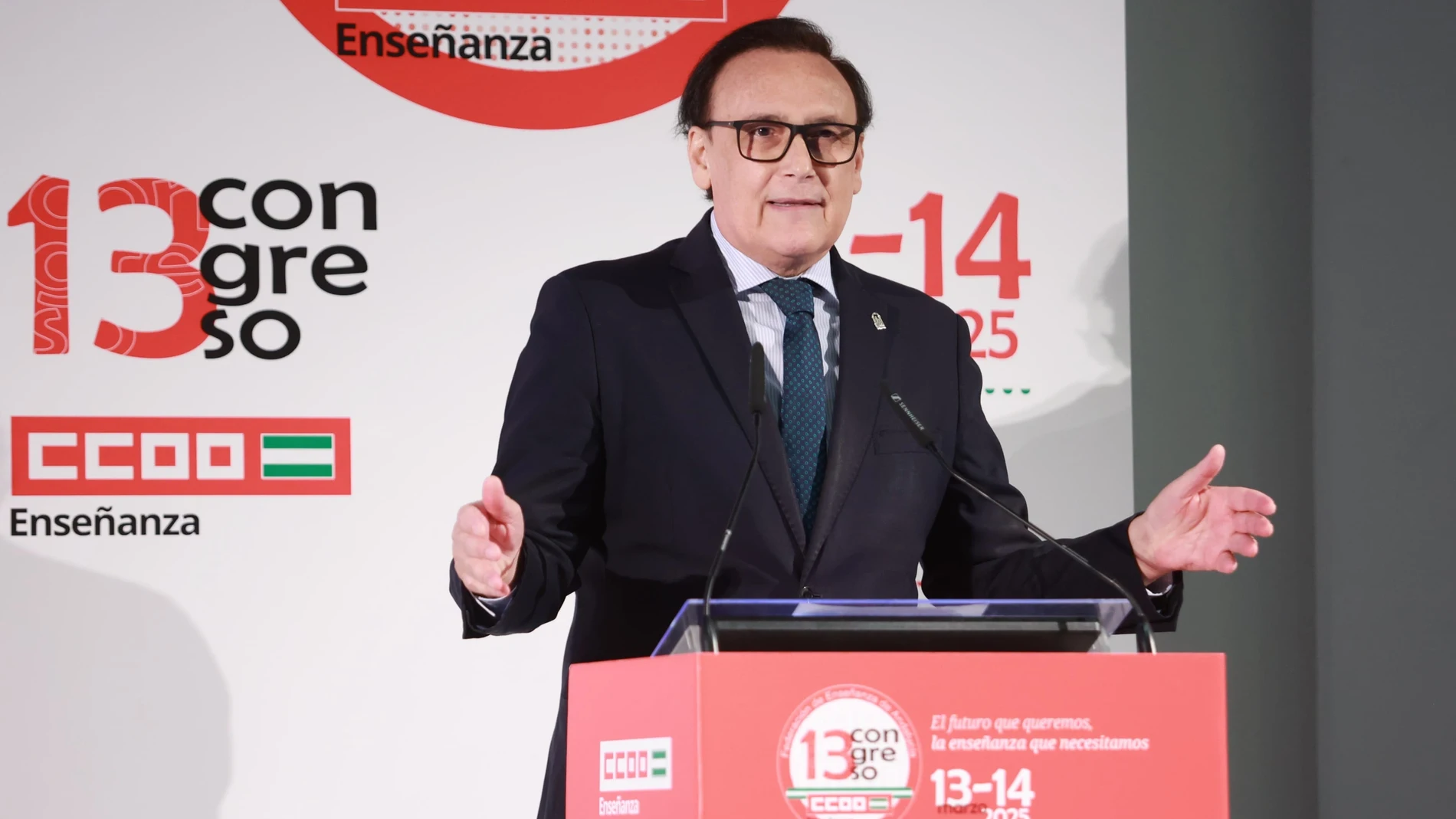 El consejero de Universidad e Innovación de la Junta de Andalucía, José Carlos Gómez Villamandos