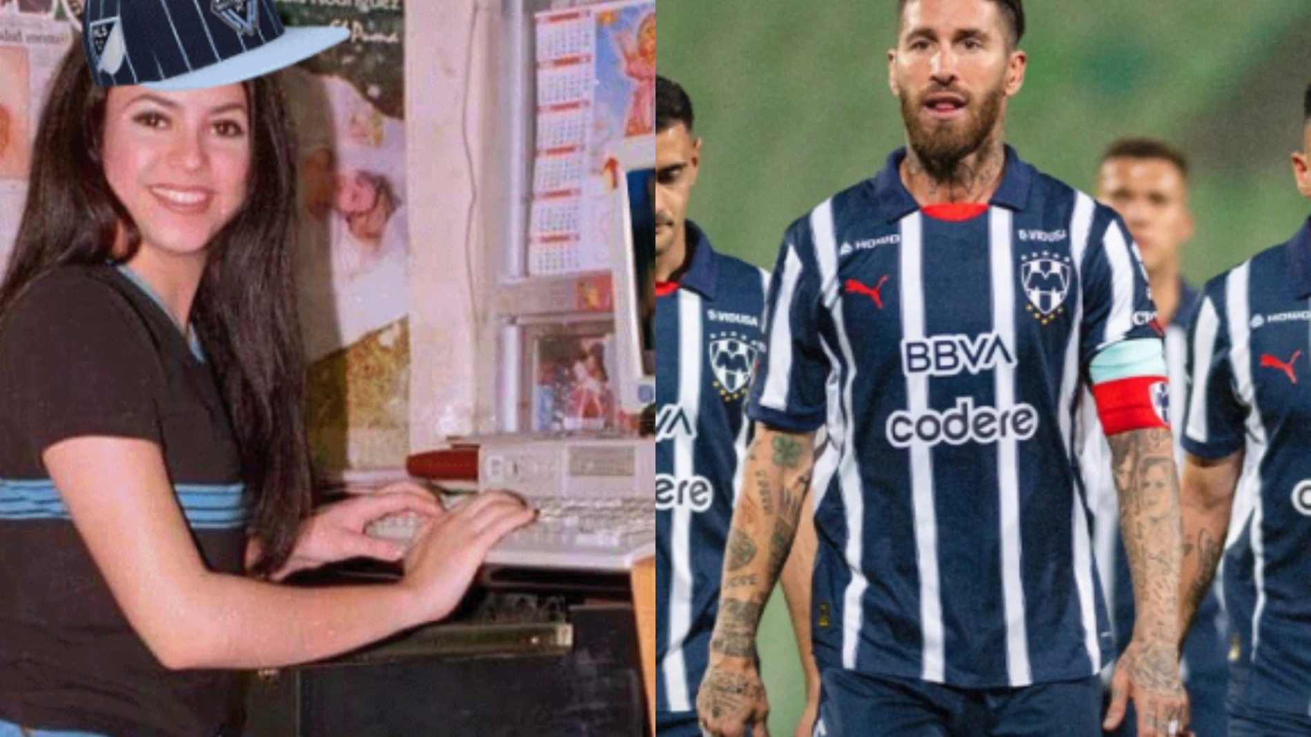 El montaje de Vancuver -con Shakira como protagonista- junto Sergio Ramos