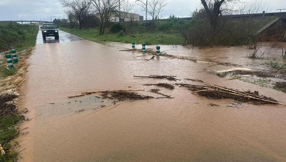 Arroyo Jondo desbordado