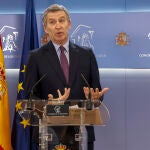 Rueda de prensa de Núñez Feijóo tras su reunión con Sánchez