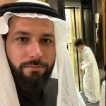 Story de Jota Peleteiro con sus hijos en Arabia Saudí